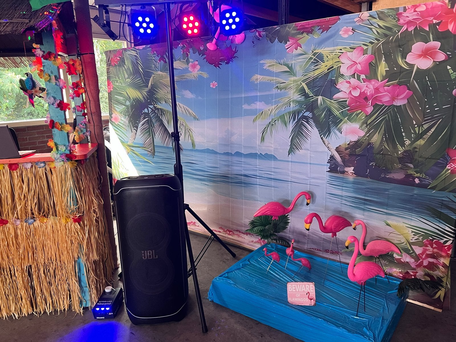 Compleet Hawaii/Tiki Feestpakket - Decoratie & Bar, Ophalen, Gebruikt, Overige