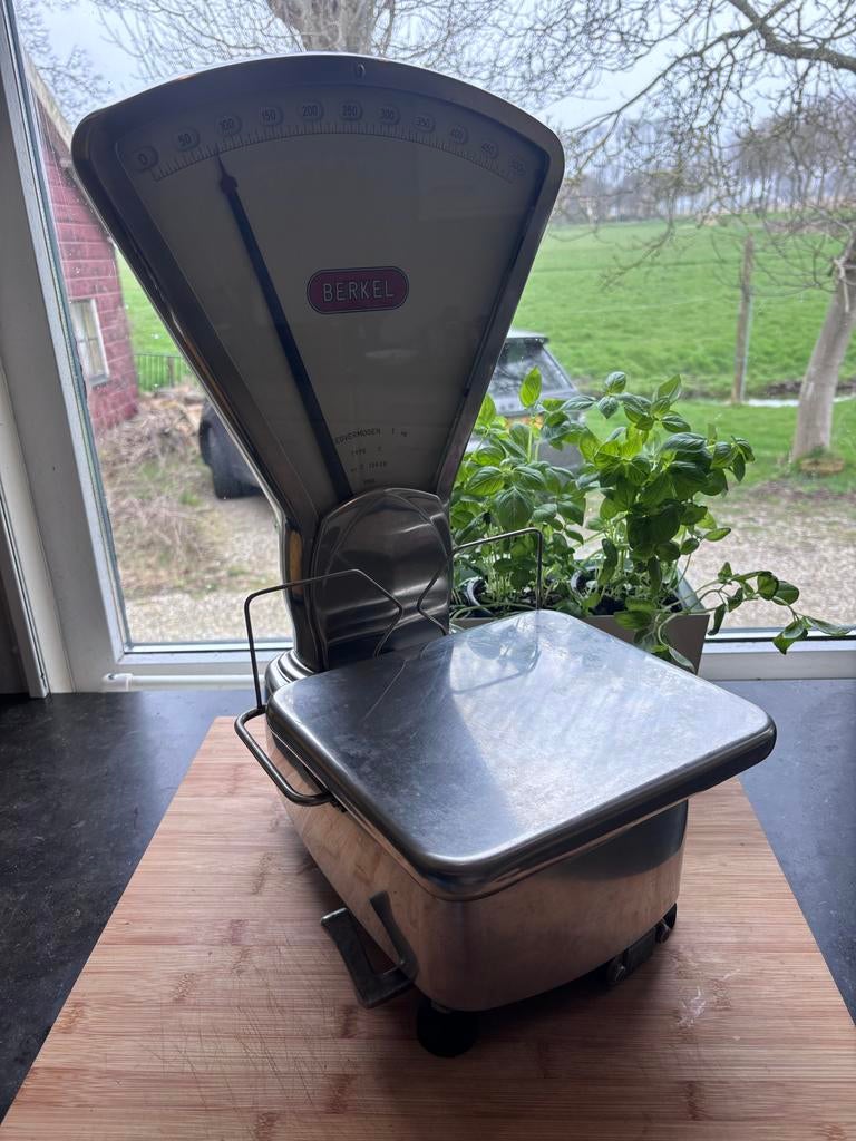 Vintage Berkel Keukenweegschaal - Type O, 1968, 1 kg, Ophalen