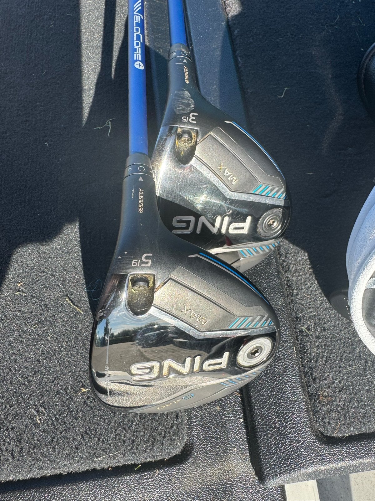 Ping G440 Max Fairway Wood 3+5 ventus blue s velocore plus, Sport en Fitness, Ophalen, Gebruikt, Club, Ping