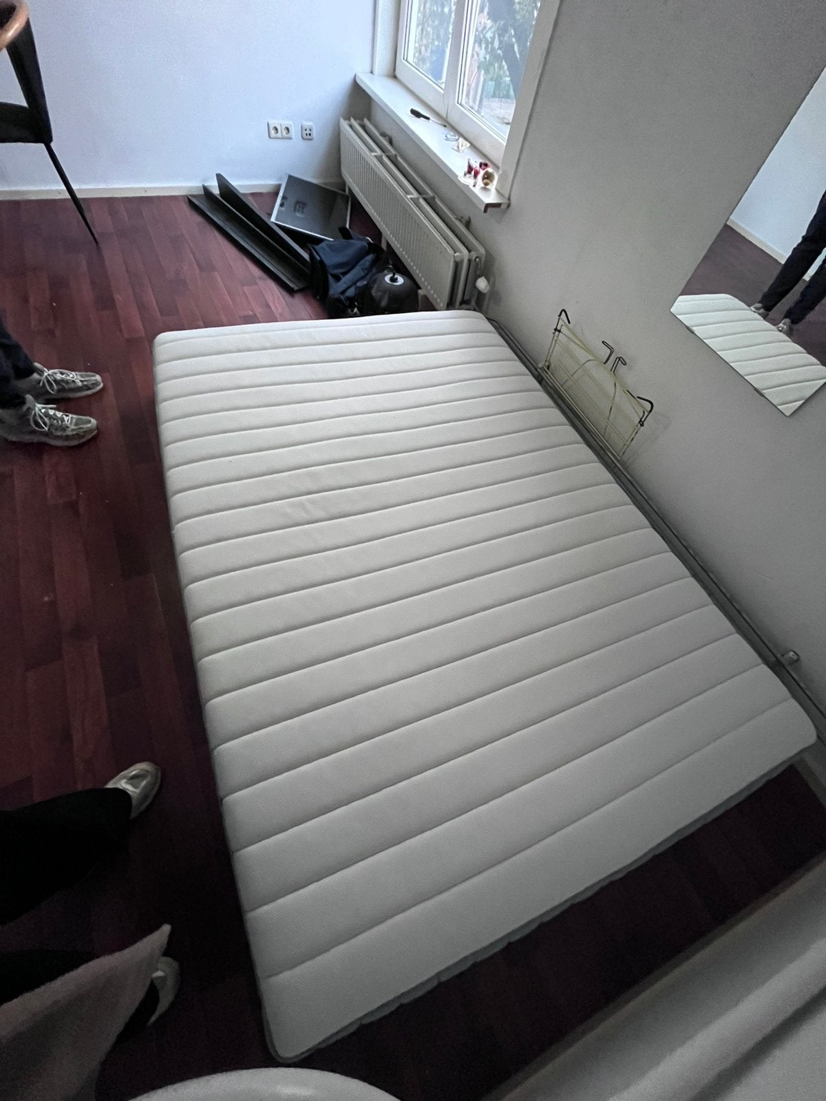 IKEA Matras Valevåg 140x200, Tweepersoons, Zo goed als nieuw, Matras, 200 cm