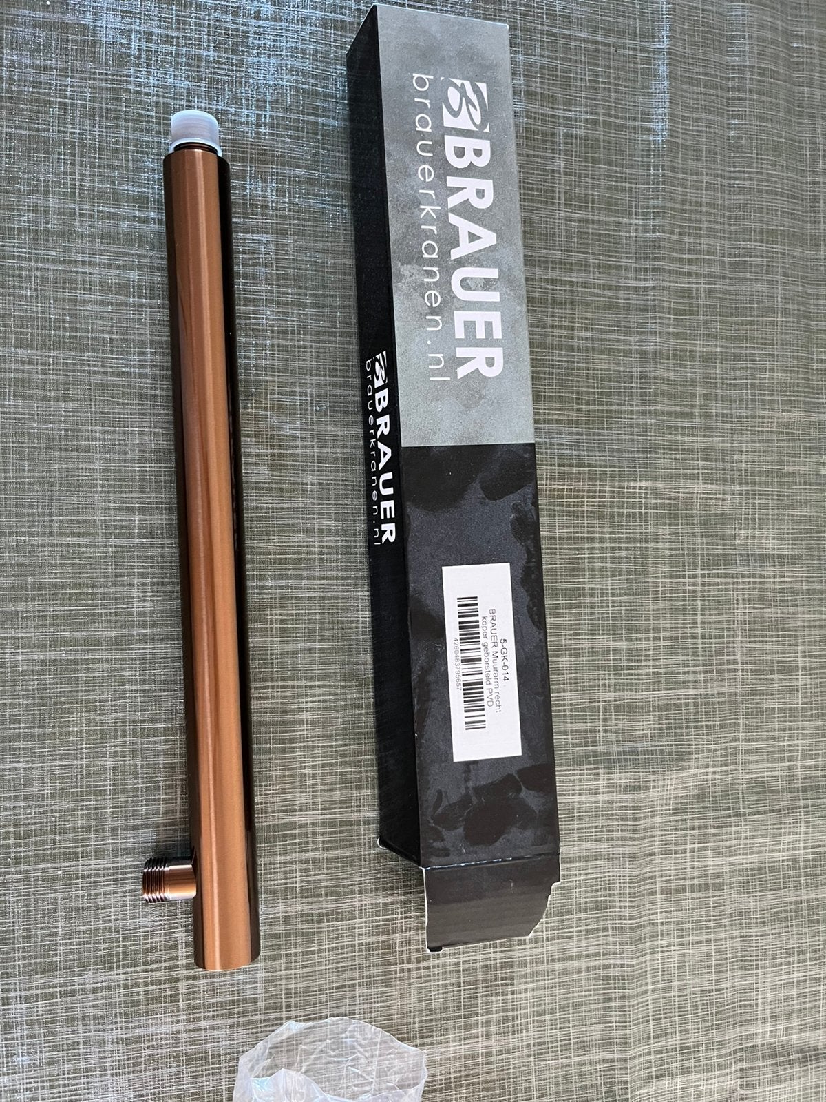 Brauer Copper Edition Muurarm – 40 cm – 5-GK-014, Ophalen of Verzenden, Zo goed als nieuw, Douche