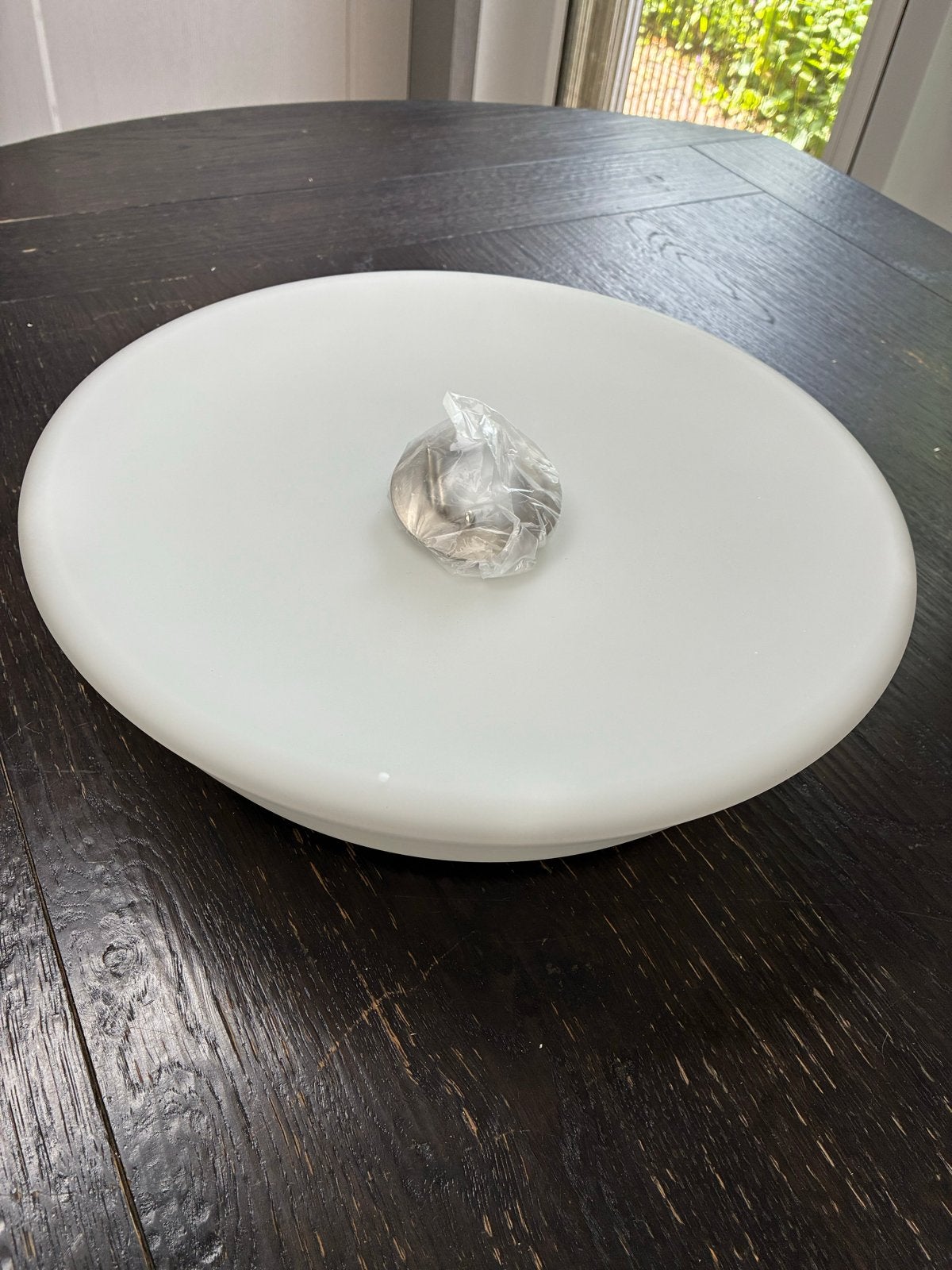 Moderne badkamerlamp met LED en TL verlichting, Metaal, Wit, Overige merken, Gebruikt