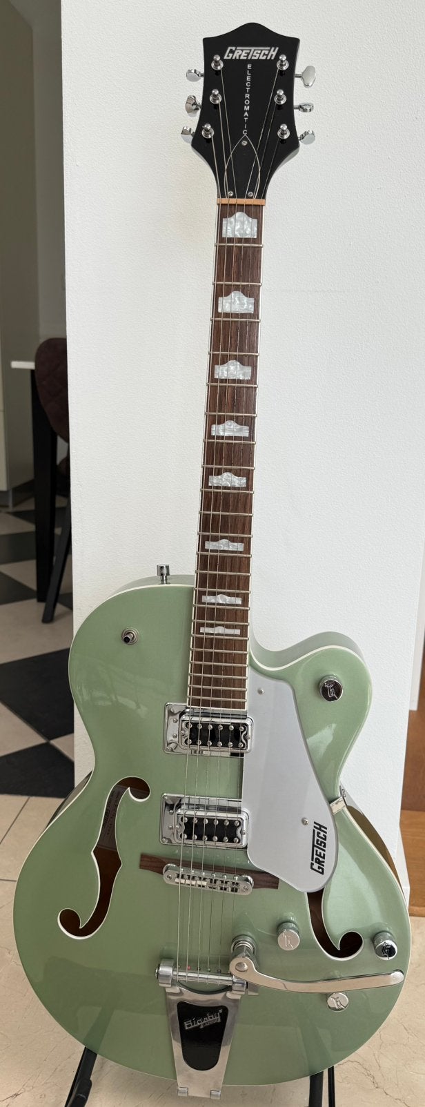 Gretsch G5420T Electromatic Aspen Green – Korea 2013, Ophalen, Zo goed als nieuw, Minder dan 50 watt