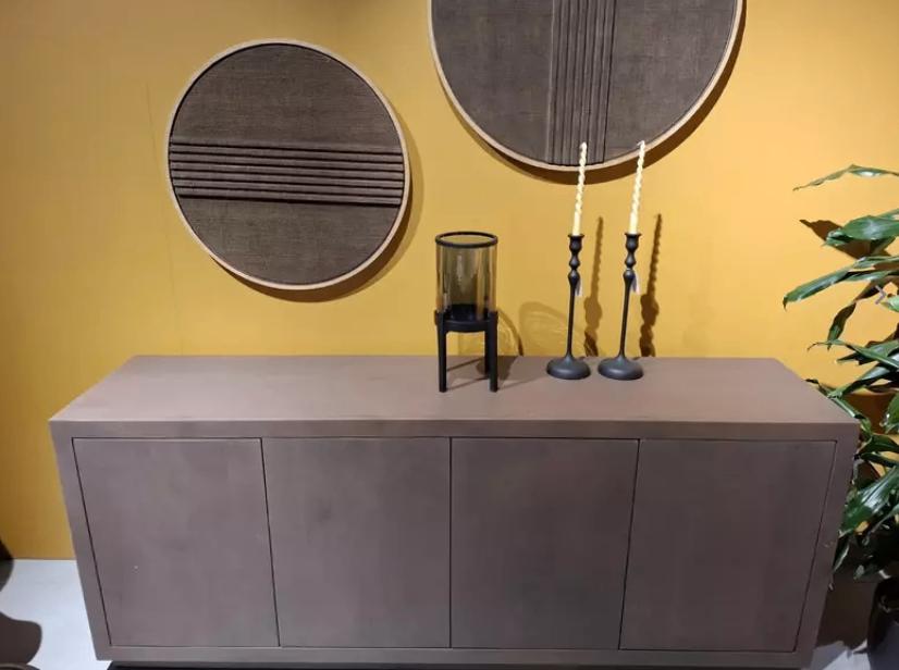 Showroom uitverkoop - Starfurn Dressoir Brussel Walnut | 200, Ophalen, Met deur(en), Nieuw, 200 cm of meer