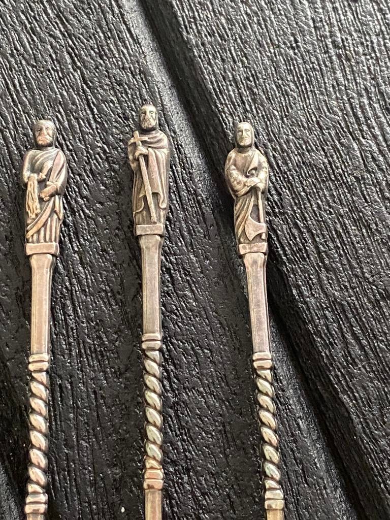 Gebaksvorkjes 6 apostelen, Antiek en Kunst, Ophalen of Verzenden