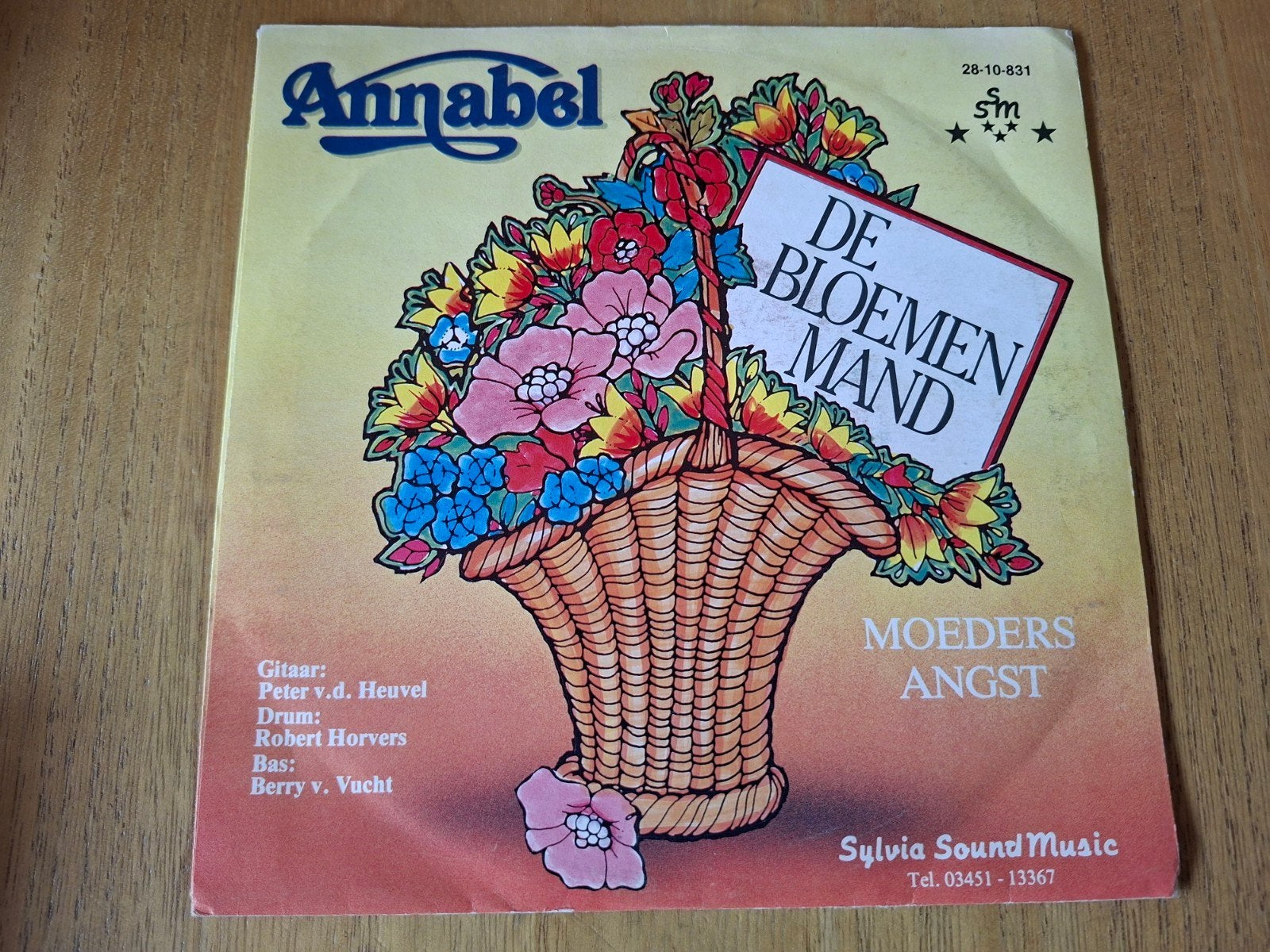 Annabel - De Bloemen Mand ( Piraten ), Ophalen of Verzenden, Zo goed als nieuw, Overige formaten, Levenslied of Smartlap