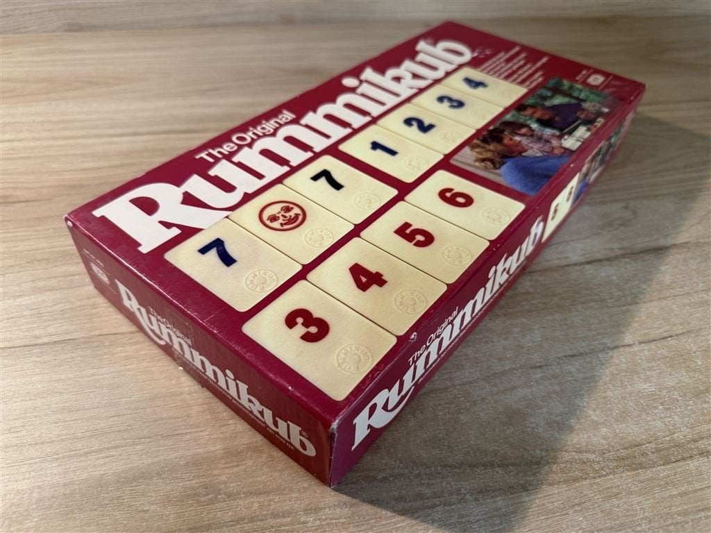 rummikub grote rode doos - s6531, Hobby en Vrije tijd, Verzenden, Zo goed als nieuw