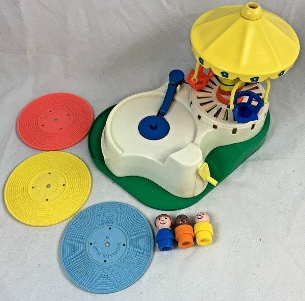 Fisher-Price 170 Change-A-Tune Carrousel Little People 1980s, Kinderen en Baby's, Coolsingel 104, 3011 AG Rotterdam, Netherlands