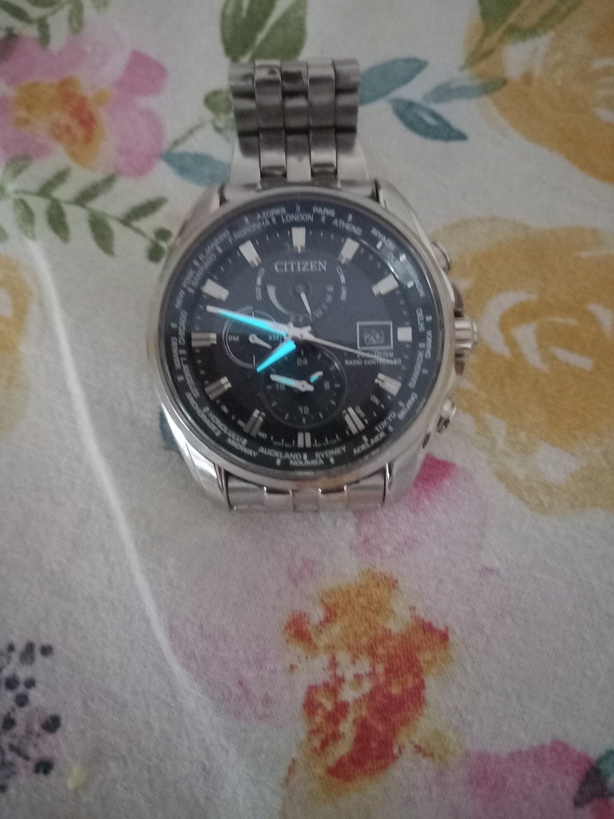 Zeer mooi Citizen herenhorloge - Eco-Drive - Lichtenergie, Ophalen, Overige materialen, Citizen, Overige materialen