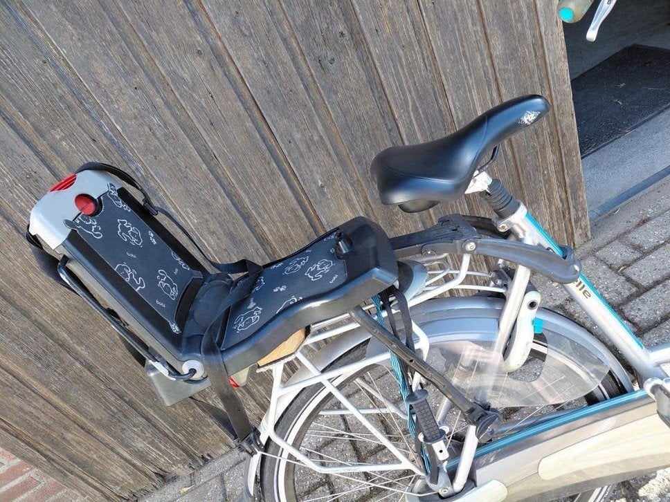 Bobike Achterzitje voor Kinderen - Gebruikt, Fietsen en Brommers, Fietsaccessoires | Fietsstoeltjes, Ophalen, Achterzitje, Gebruikt