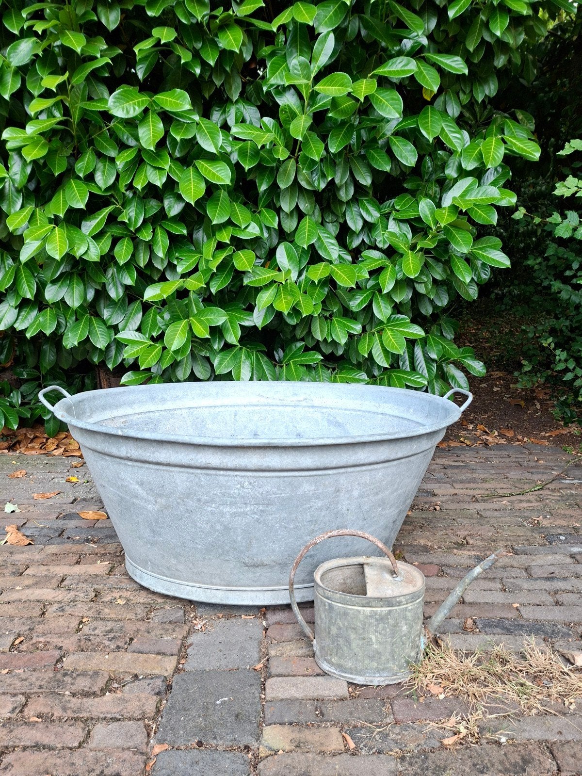 Grote zinken teil , bad , wastobbe XXL 94 CM, Ophalen, Metaal, 60 cm of meer, 60 tot 100 cm