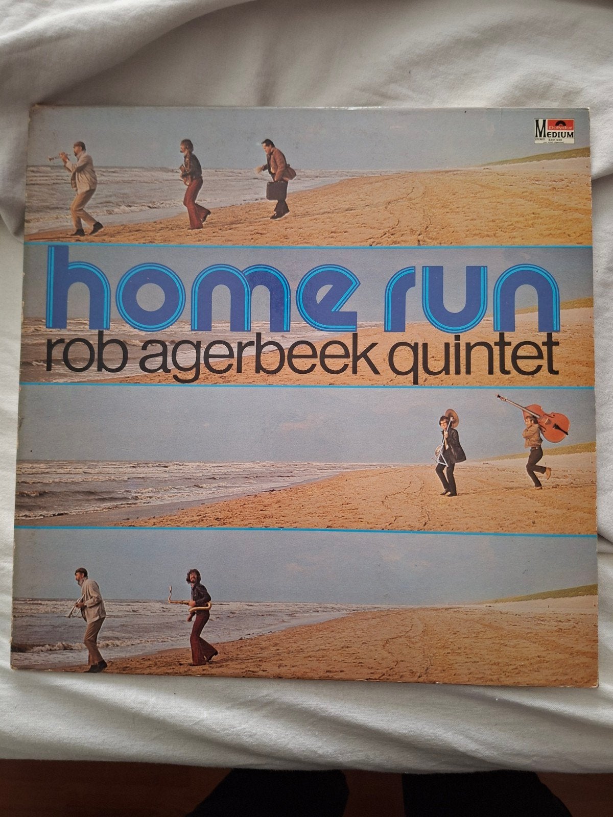 Rob Agerbeek - Home Run (Polydor NL 1972 Jazz) puntgaaf!, LP, Ophalen of Verzenden, Zo goed als nieuw, 12 inch