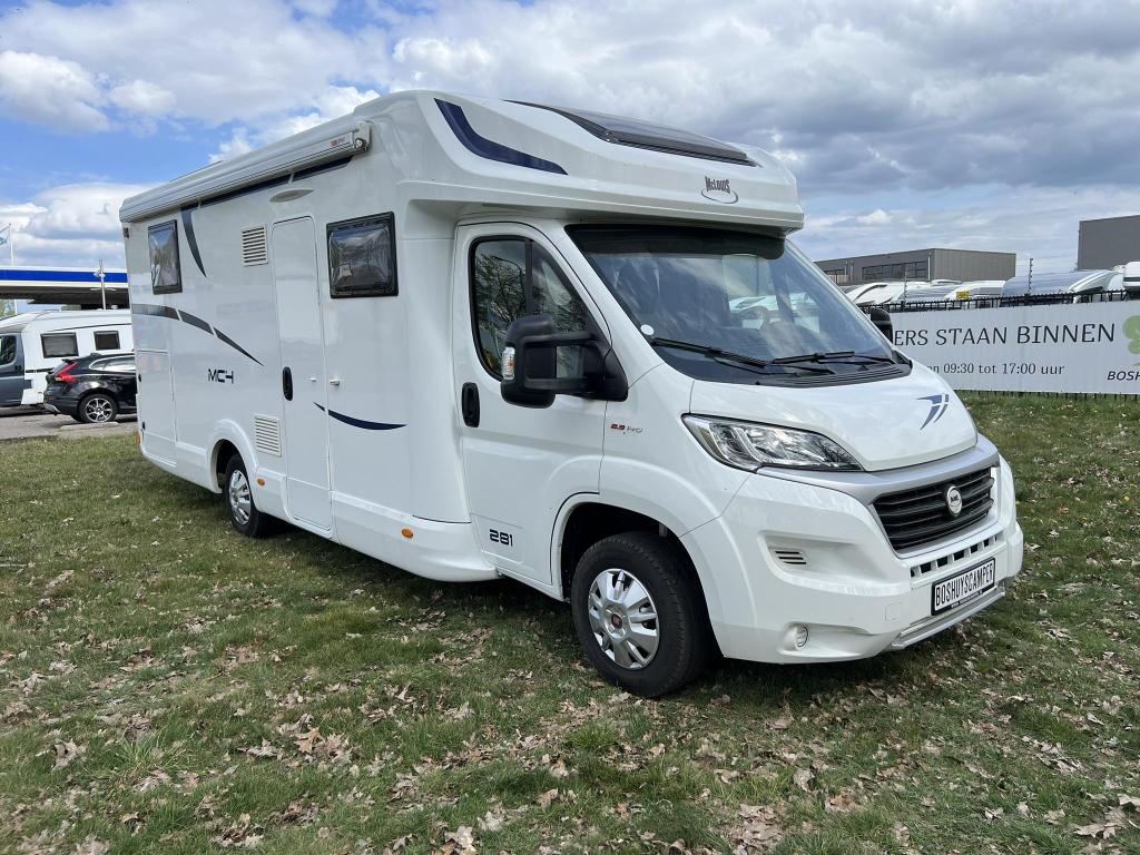 Mc-Louis 281 Winterdeal Queens-bed en hef-bed, Fiat, Bedrijf, Koelkast, Half-integraal