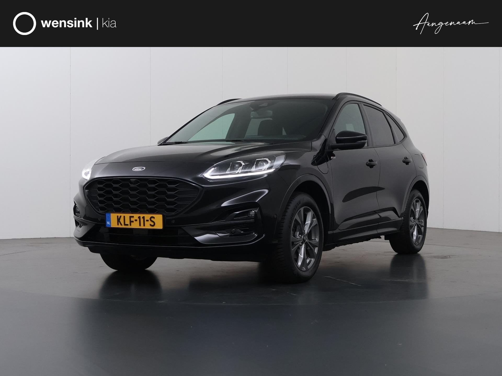 Ford Kuga 2.5 PHEV ST-Line X | Trekhaak | Winterpakket | Cru, Auto's, 14 kWh, Gebruikt, 4 cilinders, Leder en Stof