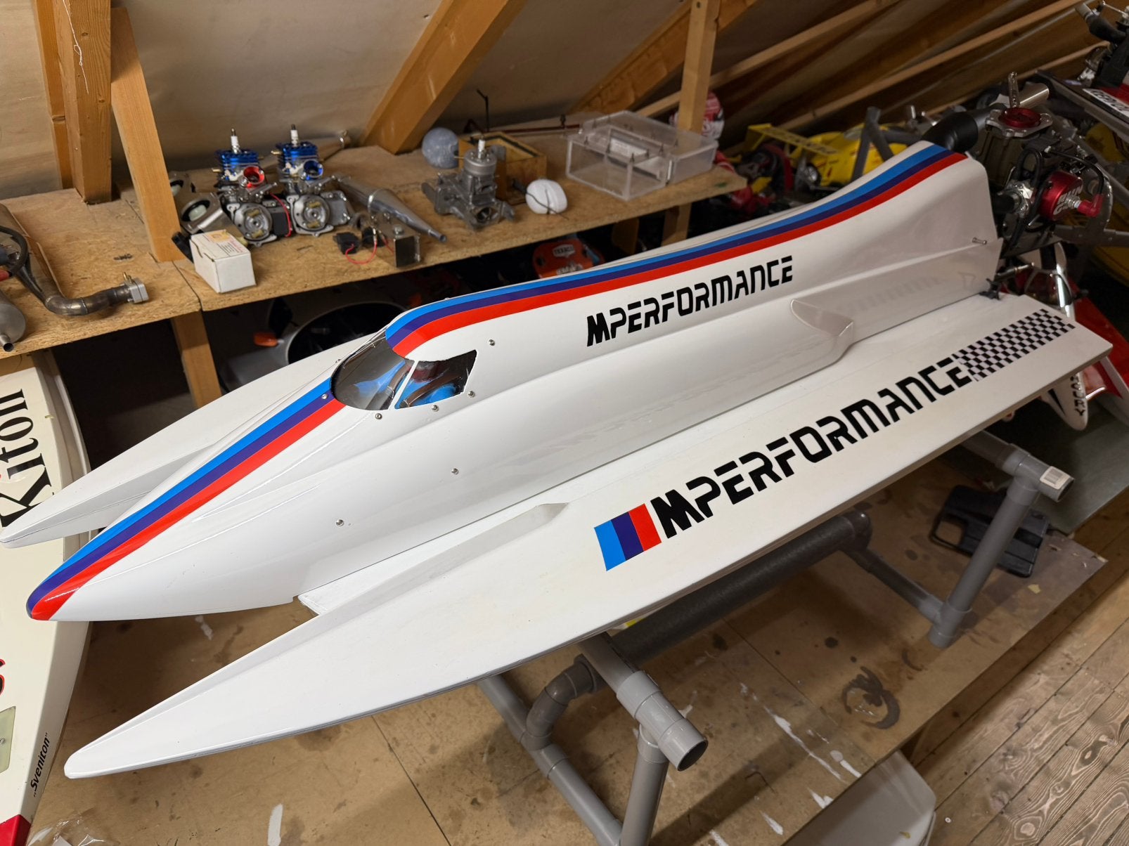 1/4 scale F1 trident, Ophalen, Nieuw
