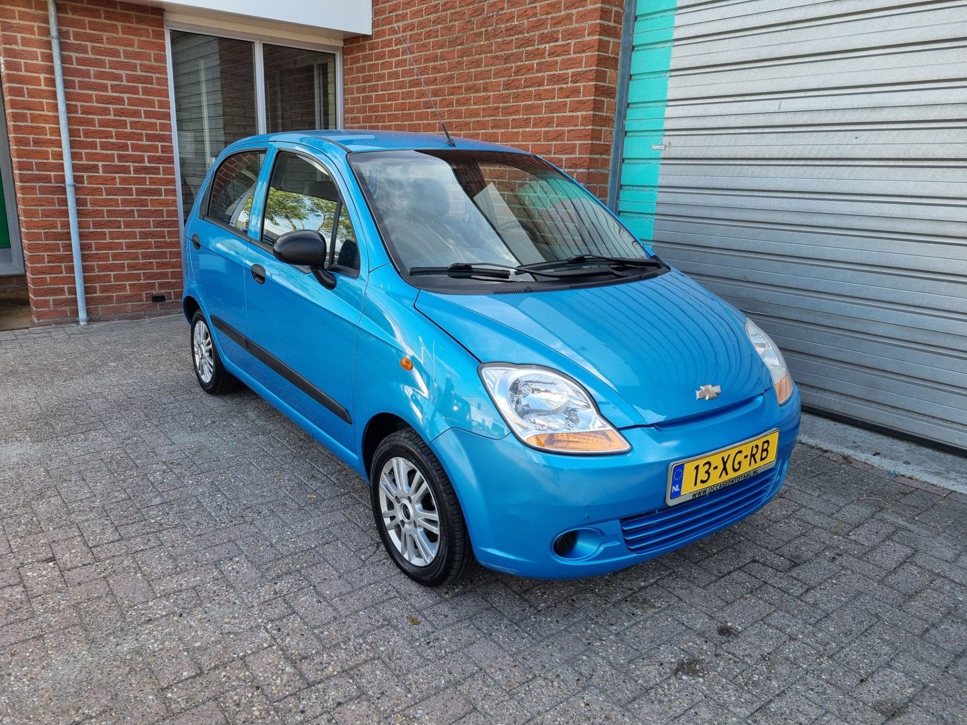 Chevrolet Matiz 0.8 Spirit Airco! Bj:2007 NAP!, Auto's, Chevrolet, Voorwielaandrijving, Gebruikt, Elektrische ramen, Blauw