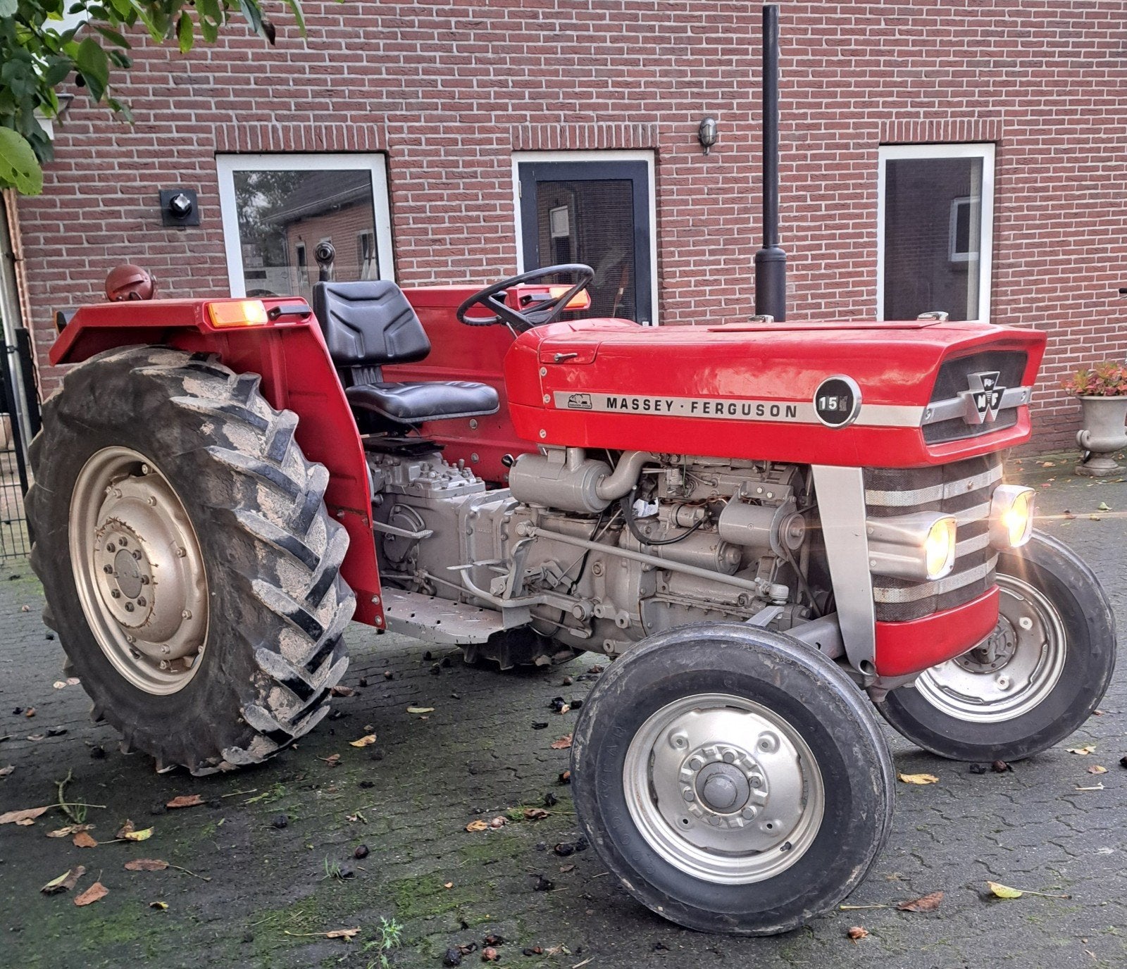 mf 152 massey ferguson, Ophalen, Weidebouw
