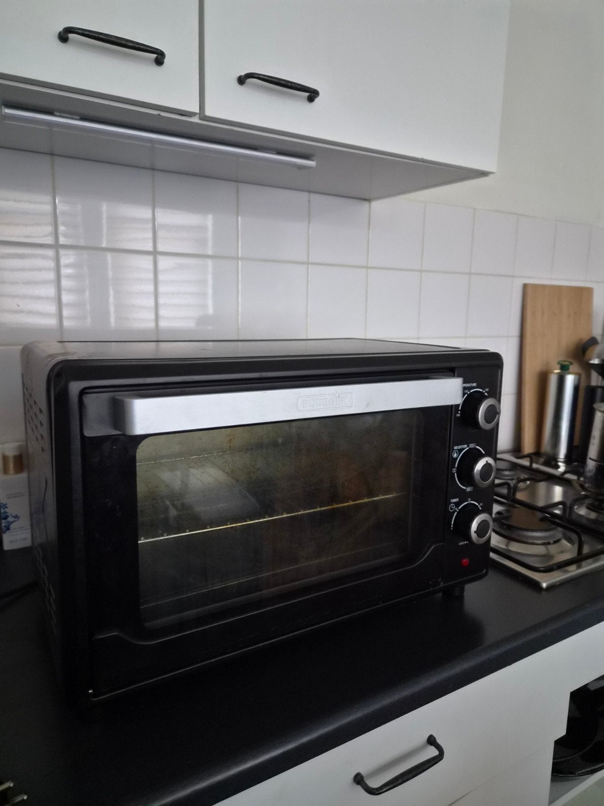 Bourgini oven, Witgoed en Apparatuur, Ovens, Ophalen, Minder dan 45 cm, Gebruikt, Vrijstaand
