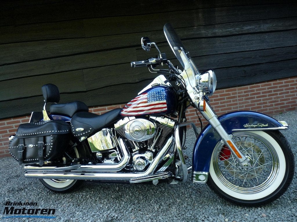 88 FLSTCI Heritage Classic in Nieuwstaat., Chopper, Bedrijf, 1449 cc, Meer dan 35 kW