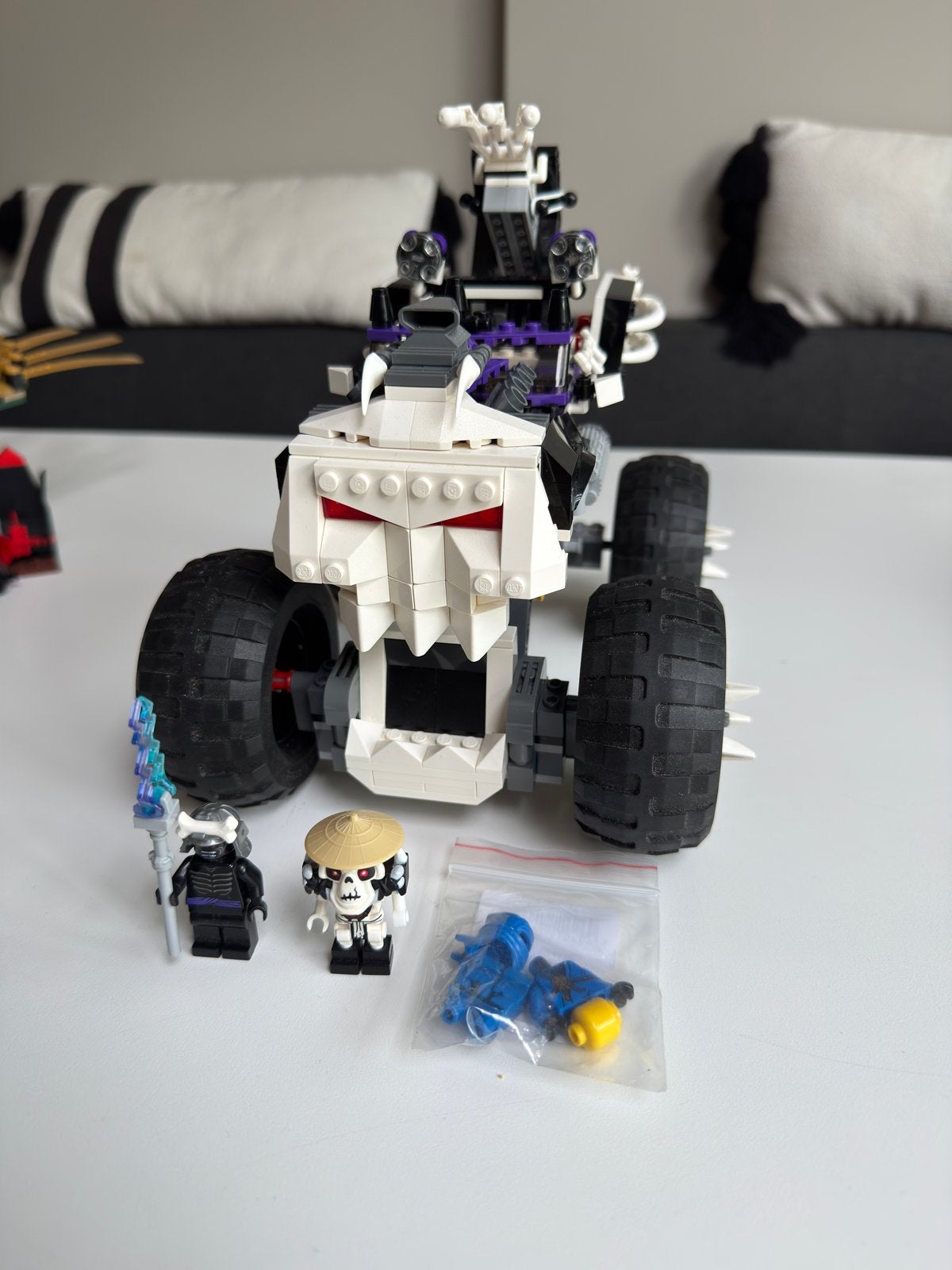 Lego ninjago skull truck 2506, Ophalen of Verzenden, Zo goed als nieuw