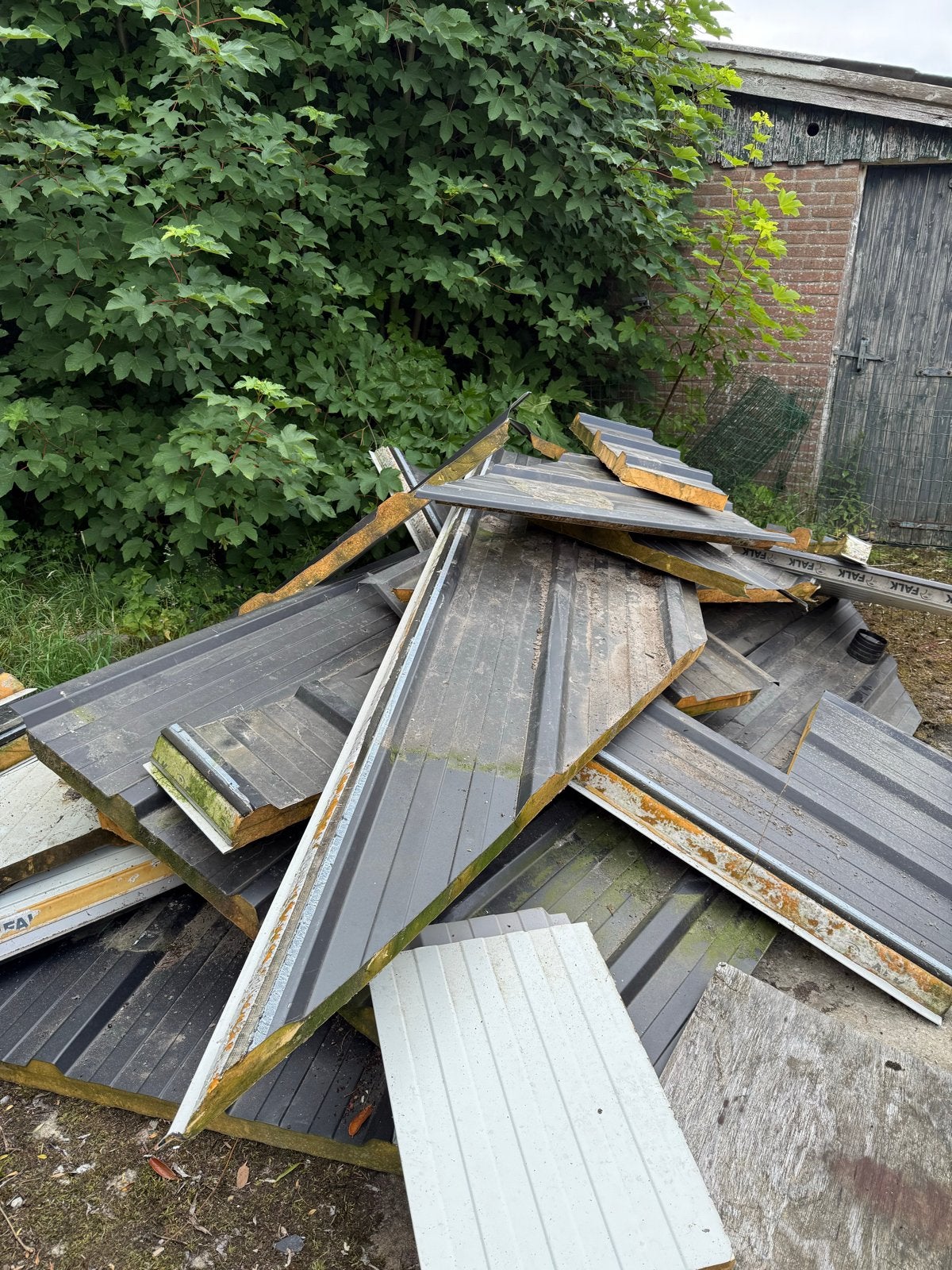 Oud ijzer en metalen voor recycling, Ophalen, Gebruikt, IJzer