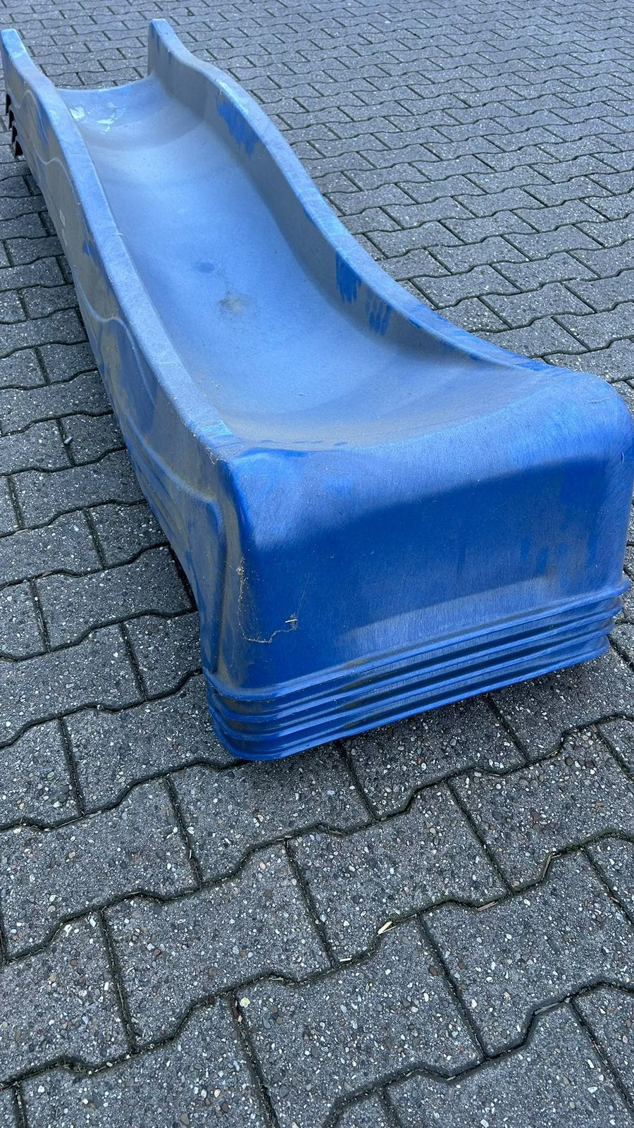 4x Nieuwe blauwe kunststof glijbaan 227 cm  NIEUW, Ophalen, Nieuw, Gl, Glij