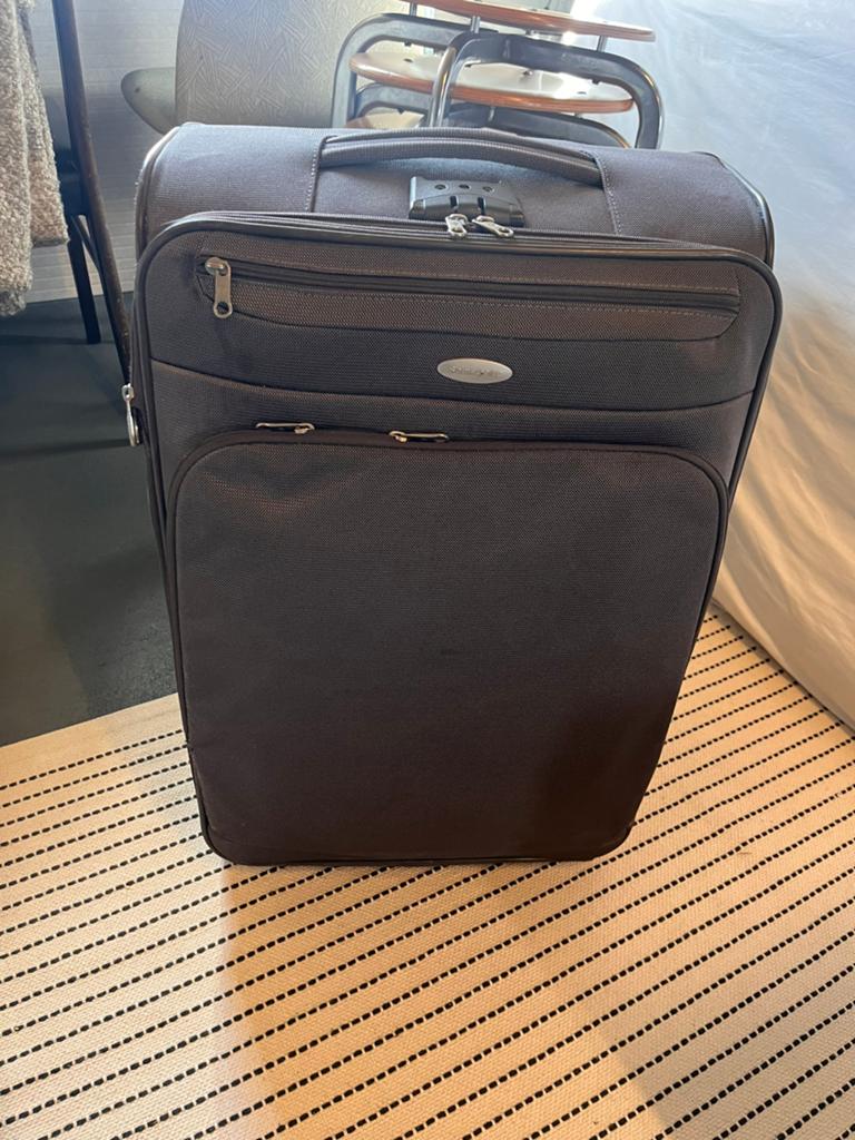 Samsonite Koffer - groot, Sieraden, Tassen en Uiterlijk, Koffers, Slot, Zo goed als nieuw, Zacht kunststof, 35 tot 45 cm