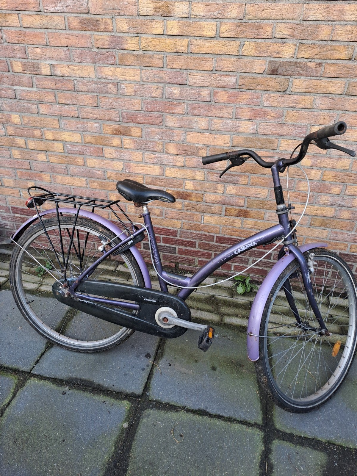 leuke batavus gabana meisjesfiets 26 inch, Gebruikt, Velgrem, Batavus, Ophalen