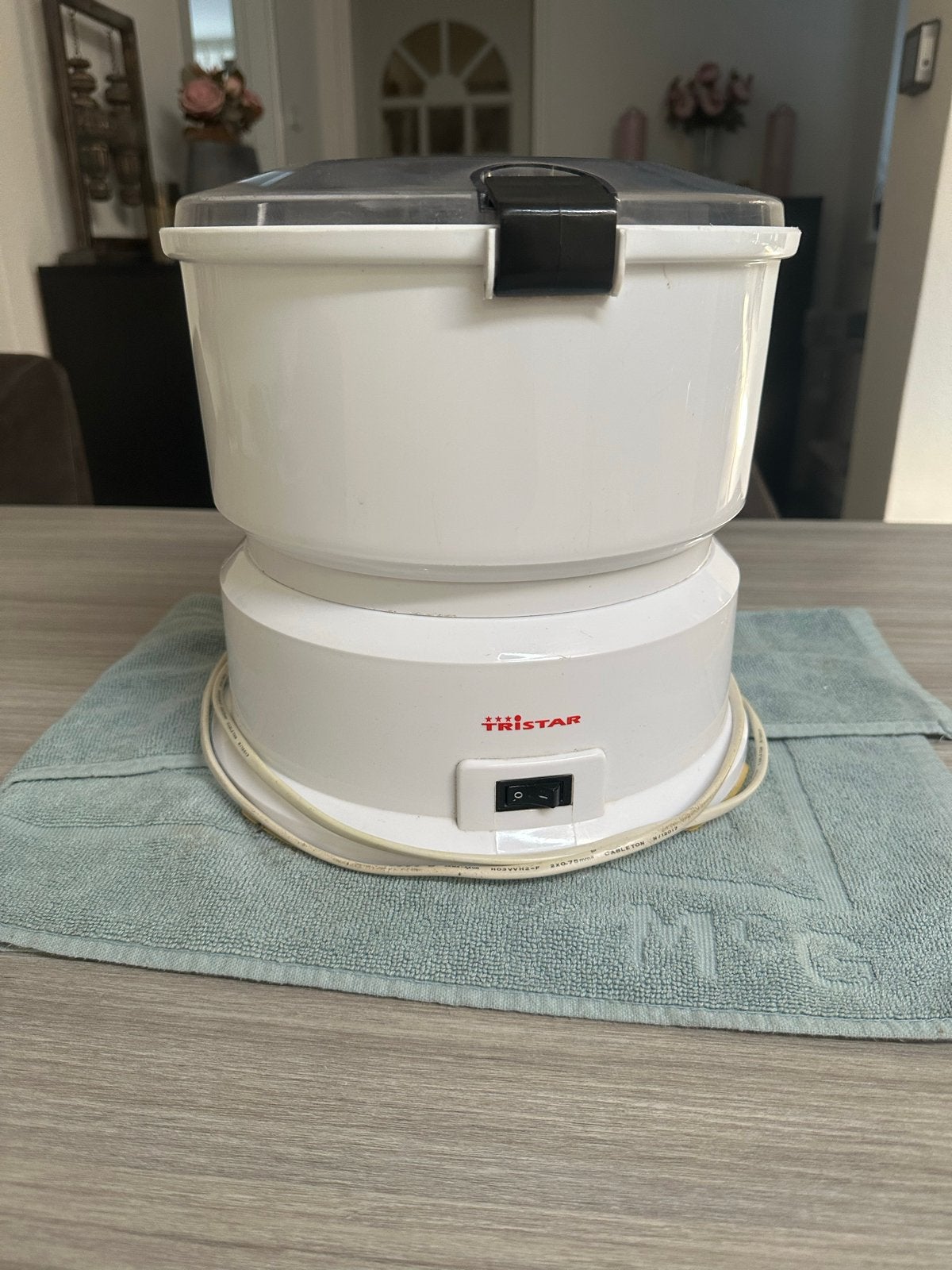 Aardappelschrapmachine - bijna niet gebruikt, Ophalen of Verzenden, Zo goed als nieuw