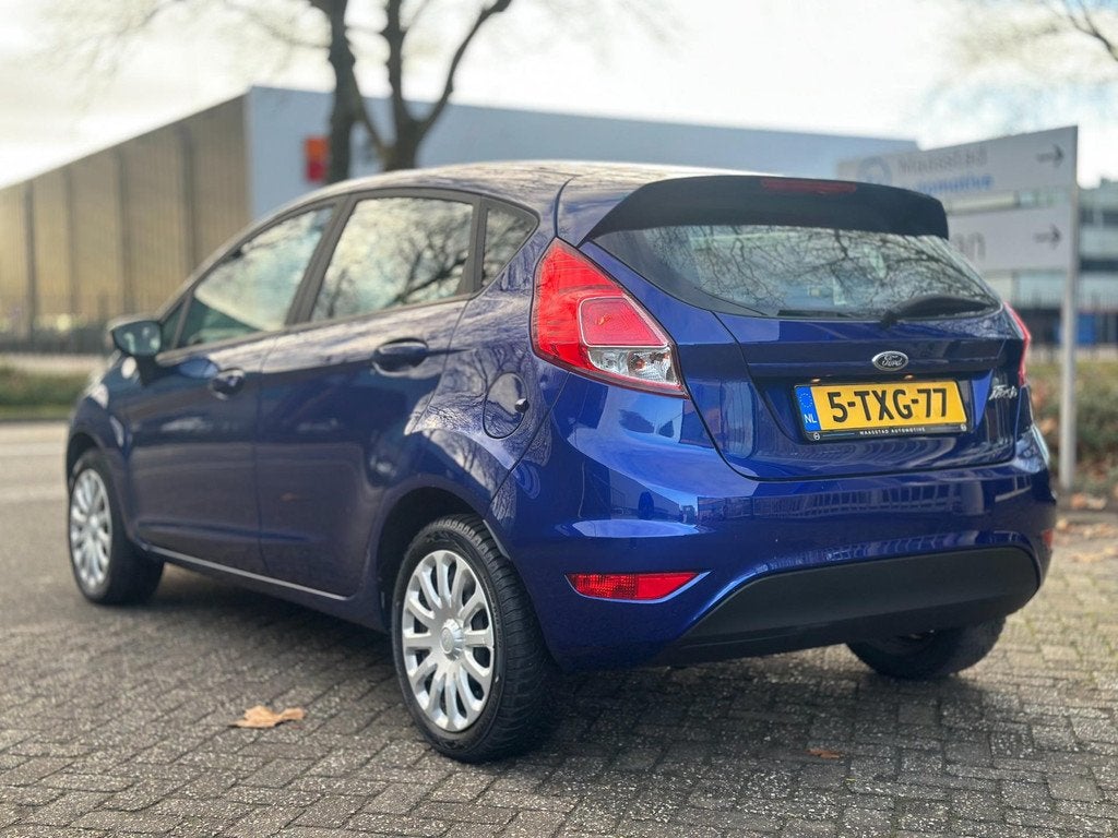 Ford Fiesta 1.0 Style Facelift model NWE APK, Euro 5, Stof, Zwart, 525 kg