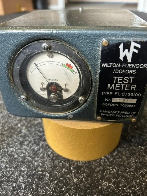 Zeldzame Marine / Bofors Test Meter (Philips Type EL 6736/00, Verzamelen, Ophalen of Verzenden, Marine, Nederland, Overige typen