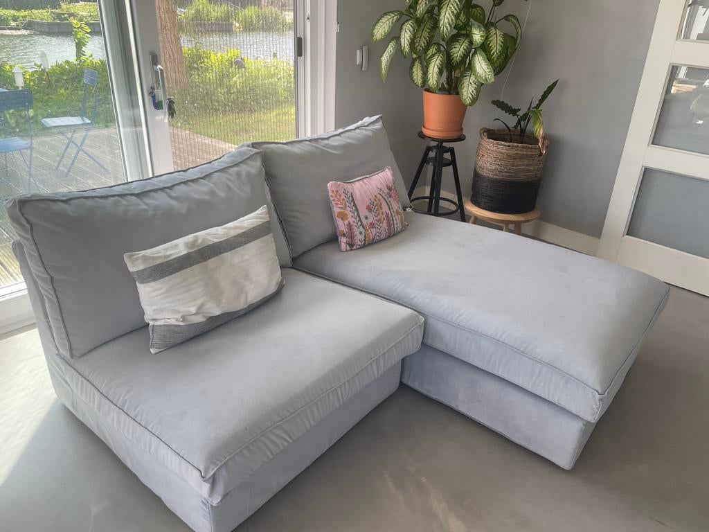 Ikea Kivik tweezits bank met chaisse longue, Huis en Inrichting, Ophalen, 150 tot 200 cm, Tweepersoons, Zo goed als nieuw