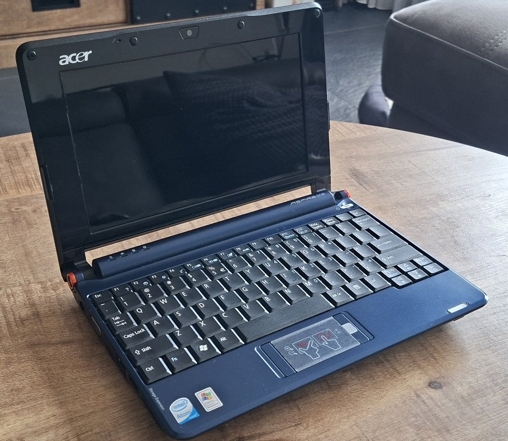 Acer Aspire One D150 mini laptop, Gebruikt, HDD, Minder dan 4 GB, Qwerty