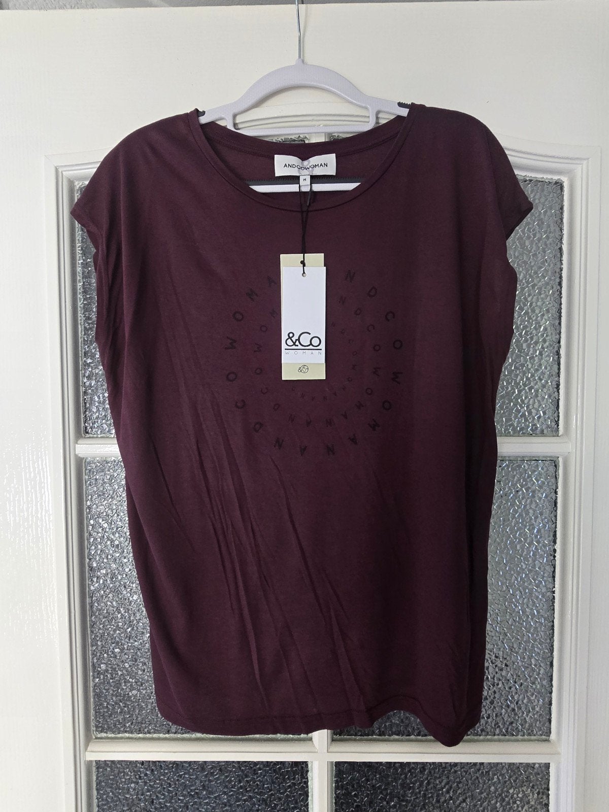 nieuw &co woman andcowoman and cowoman M bordeaux, Ophalen of Verzenden, Nieuw, Maat 38/40 (M), Rood