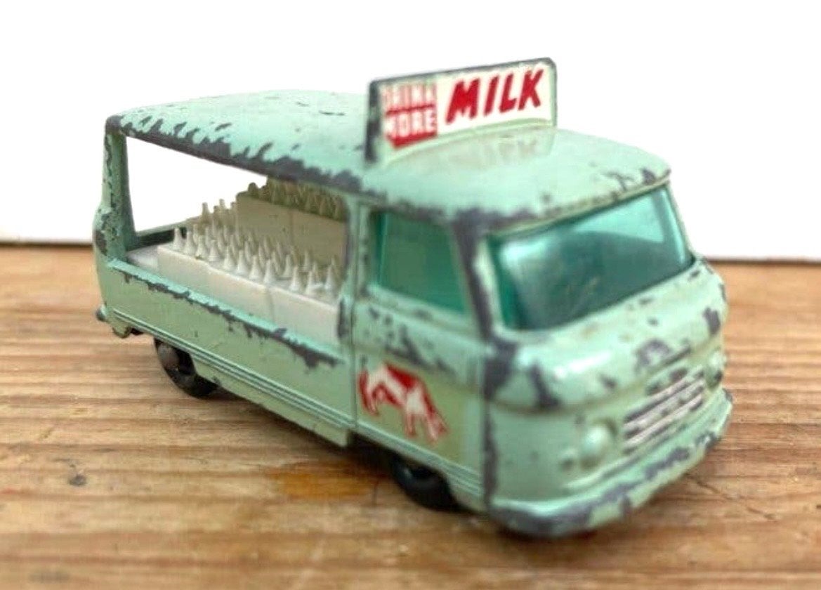 Vintage Matchbox Commer Bottle Float Melkvrachtwagen, Ophalen of Verzenden