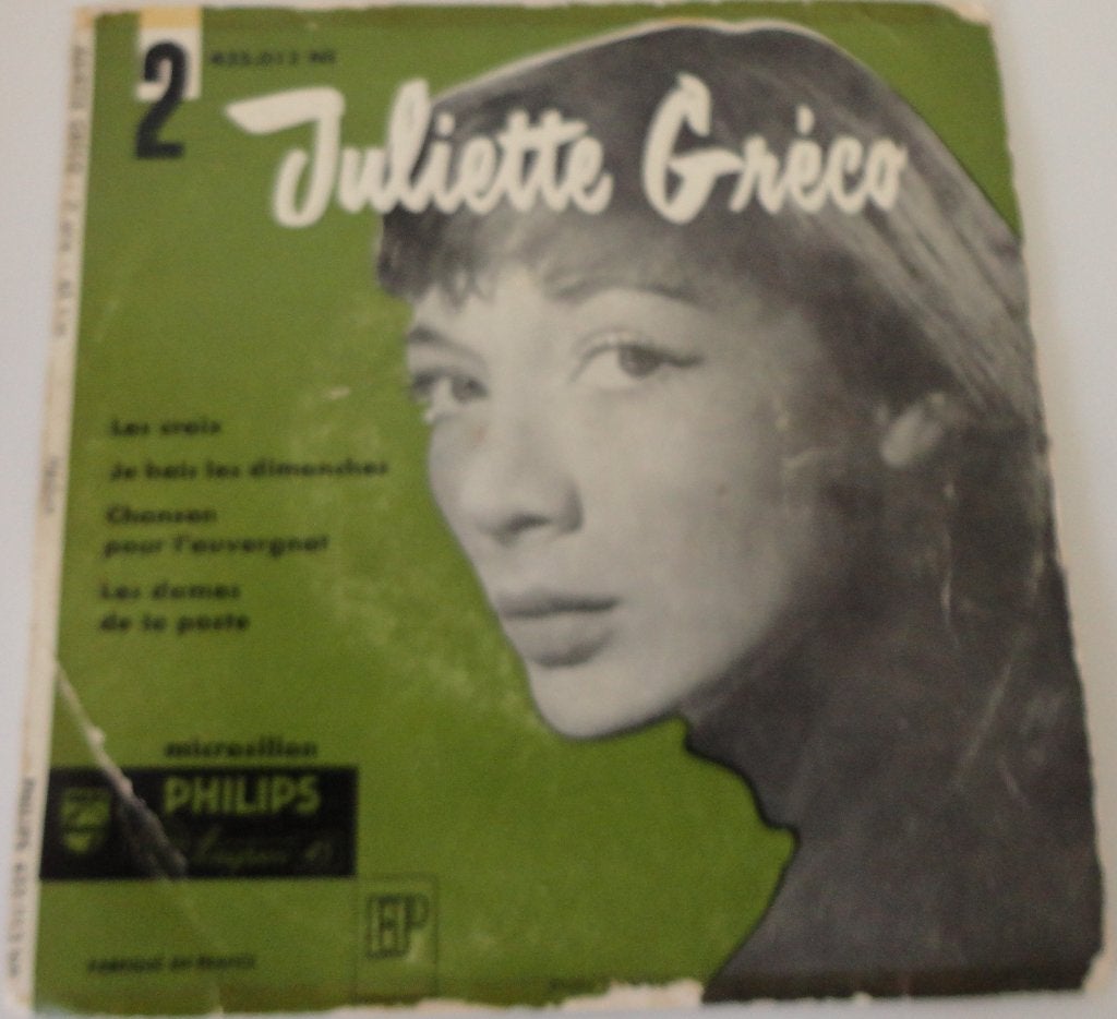 Juliette Greco ( 2 ), Ophalen of Verzenden, Gebruikt, 7 inch, Pop