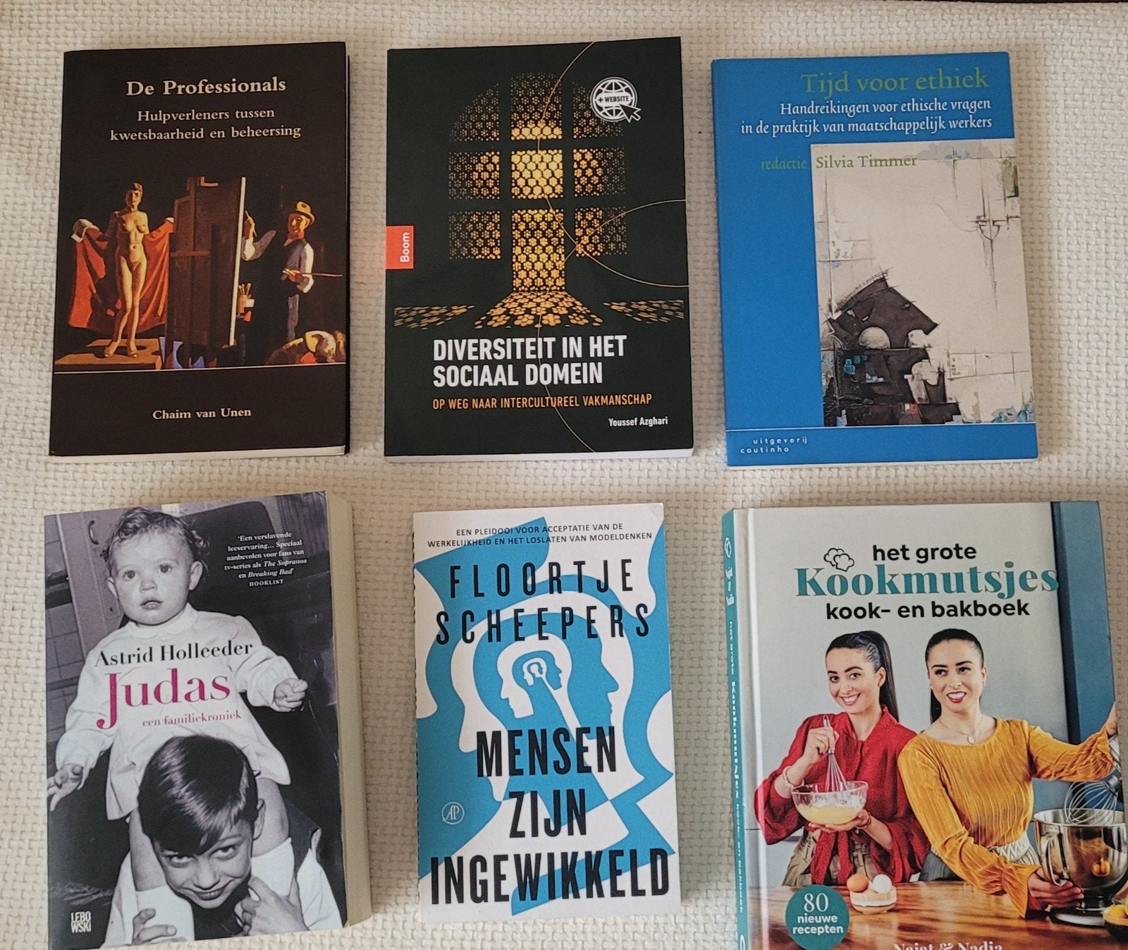 Diverse collectie boeken: psychologie, koken, management, Boeken, Ophalen of Verzenden, Zo goed als nieuw, Diverse auteurs, Nederland