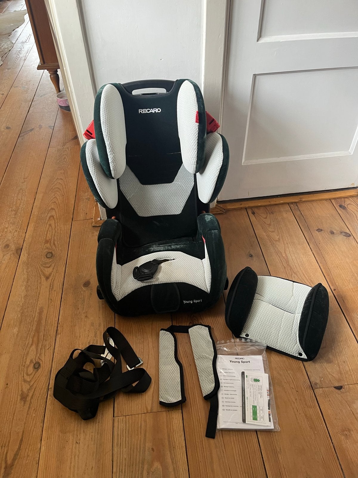 Recaro Young Sport Kinderstoel 9-18 kg, Verstelbare rugleuning, 9 t/m 18 kg, Ophalen, Overige merken