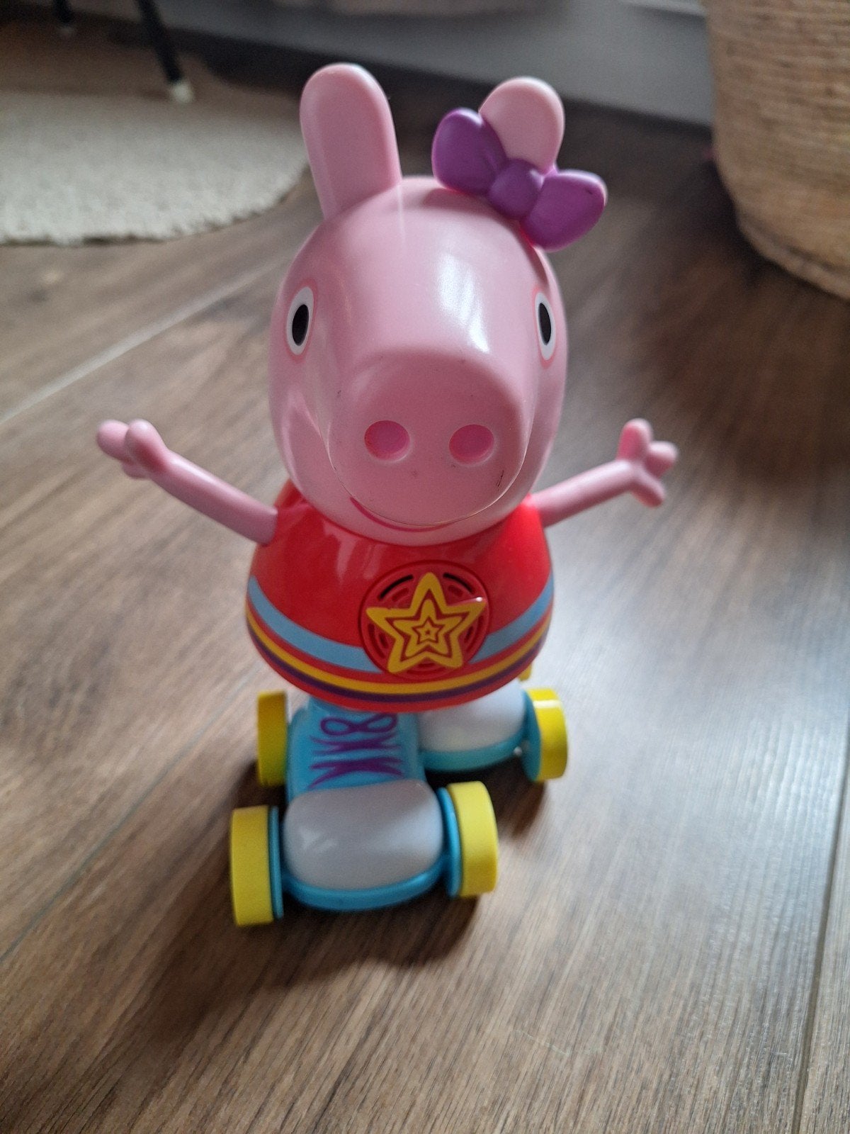 Peppa Pig op rolschaatsen - Interactief speelgoed, Kinderen en Baby's, Ophalen of Verzenden, Zo goed als nieuw, Meisje