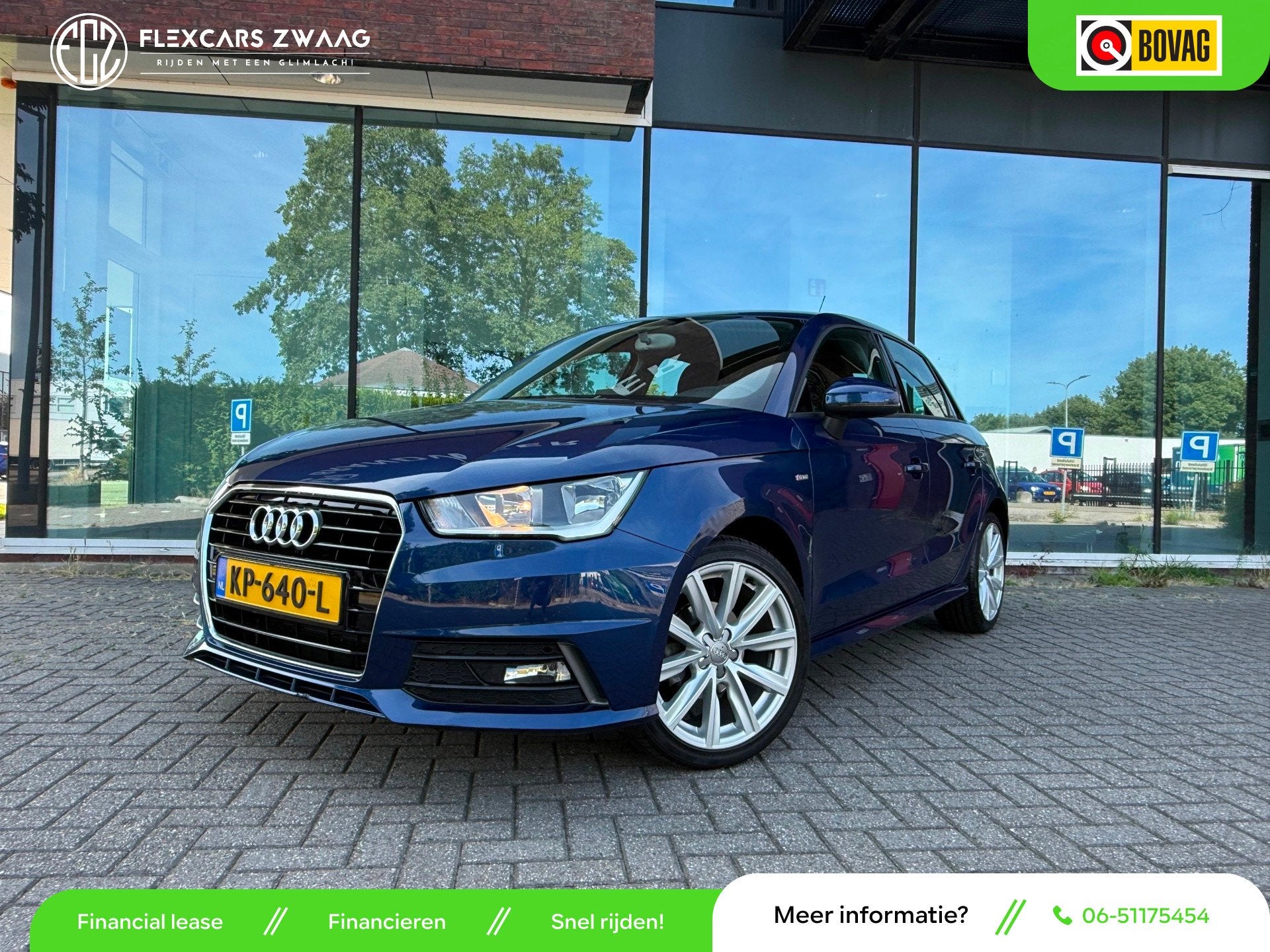 Audi A1 Sportback 1.0 TFSI Adrenalin S Line - Navi - Parkeer, Auto's, Audi, Voorwielaandrijving, Stof, 95 pk, 23 km/l