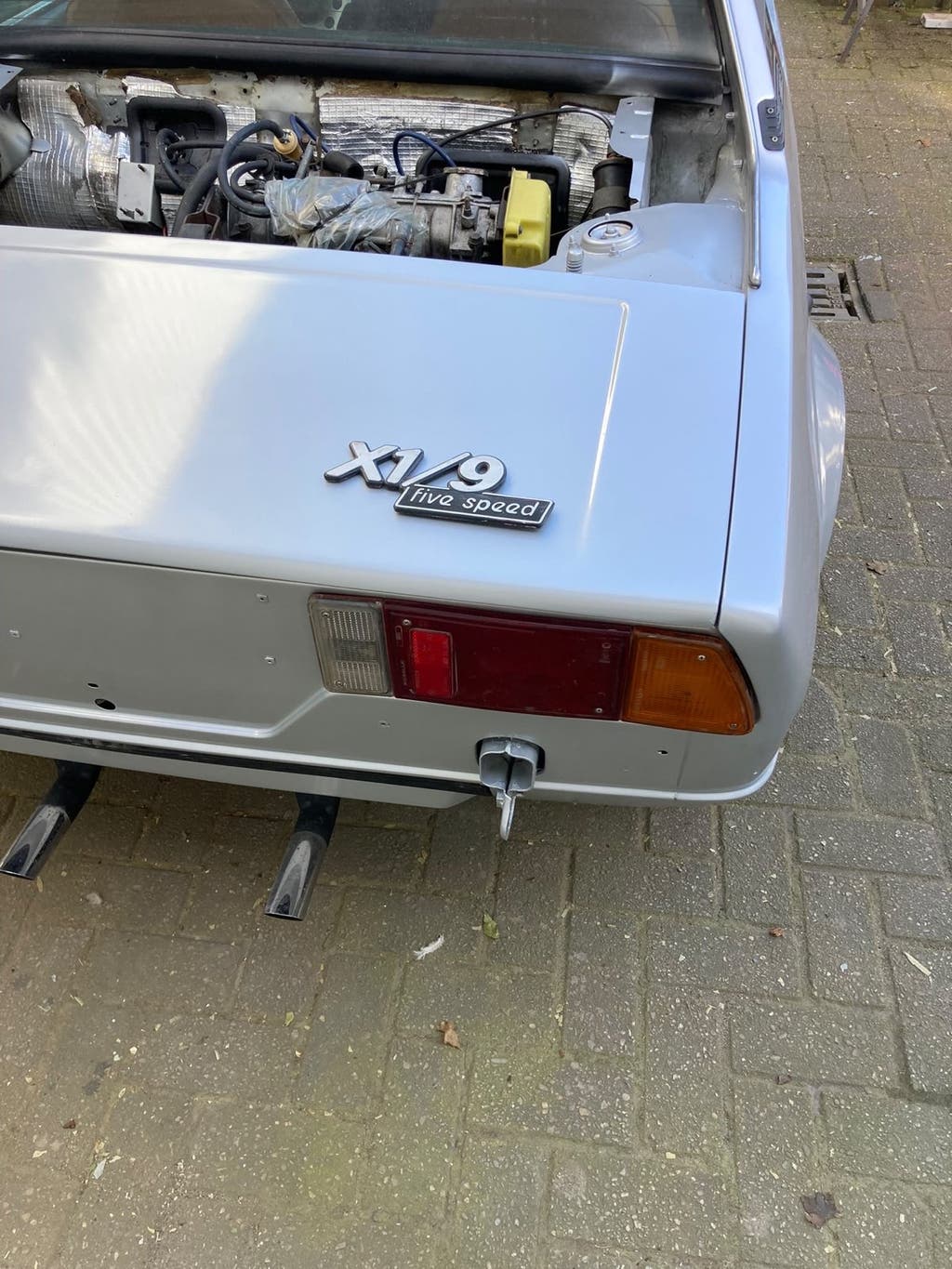 Te koop Fiat X1/9 Bertone (afbouw-) project, foto 5