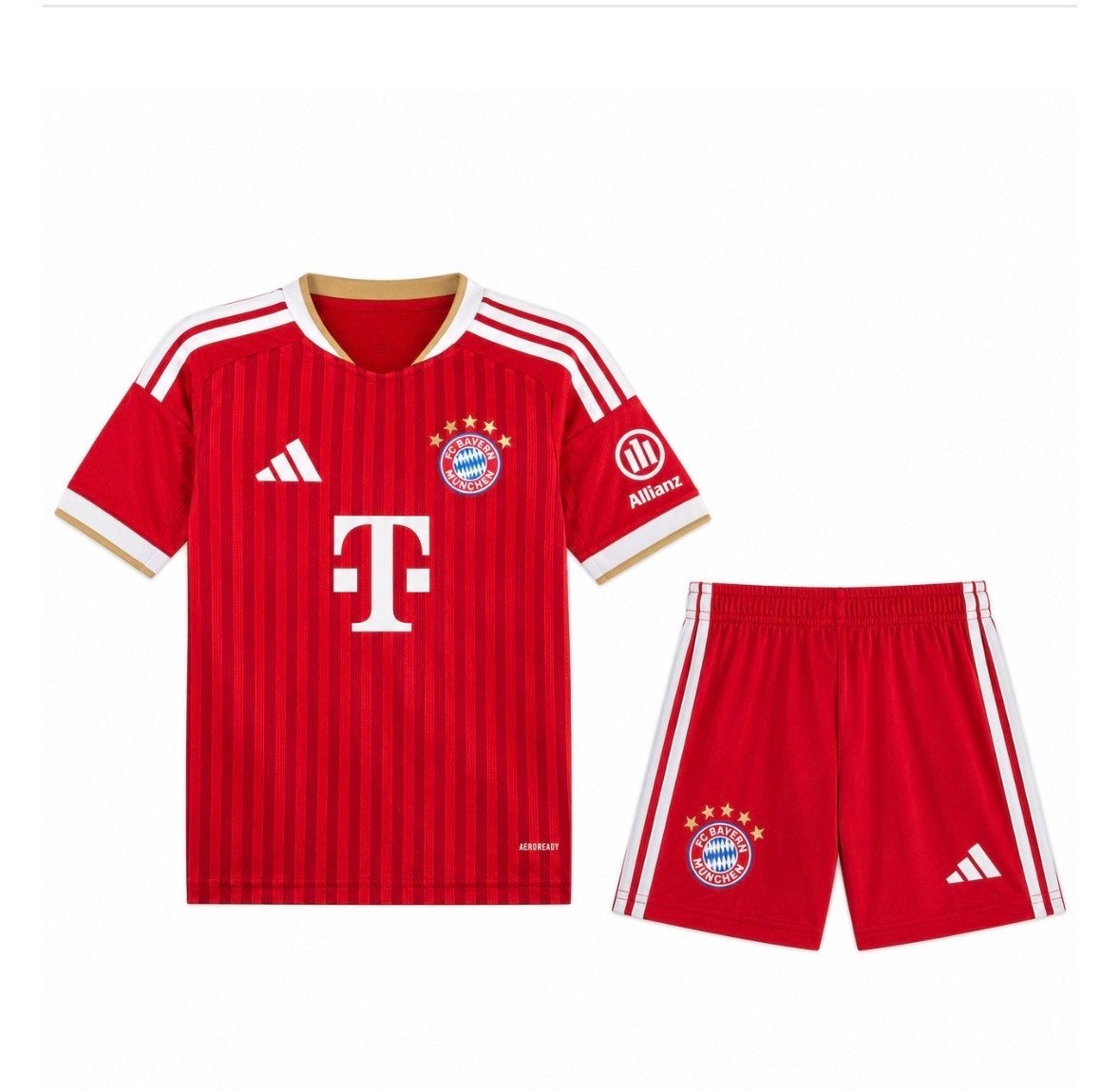 FC Bayern München Thuisshirt en Short Set voor Kinderen, Ophalen of Verzenden, Nieuw, Jongen of Meisje