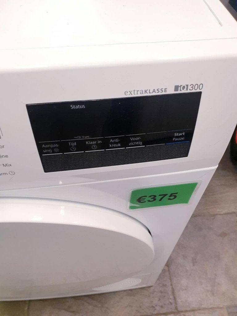 warmtepomp droger Siemens 7kg IQ300 A+ 1JAAR Garantie, Ophalen, 6 tot 8 kg, Overige typen, Refurbished