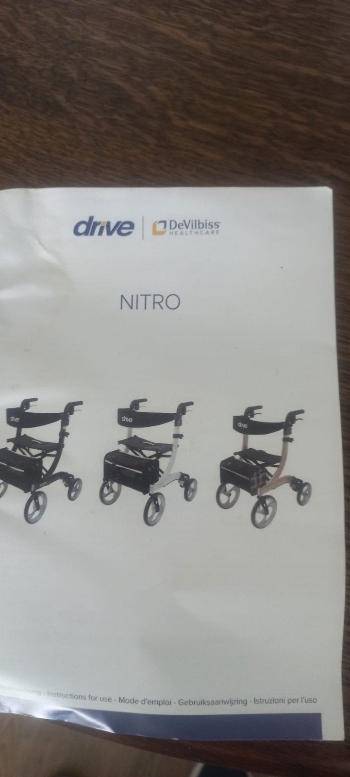 Gebruikte Rollator., Ophalen of Verzenden, Opvouwbaar, Gebruikt