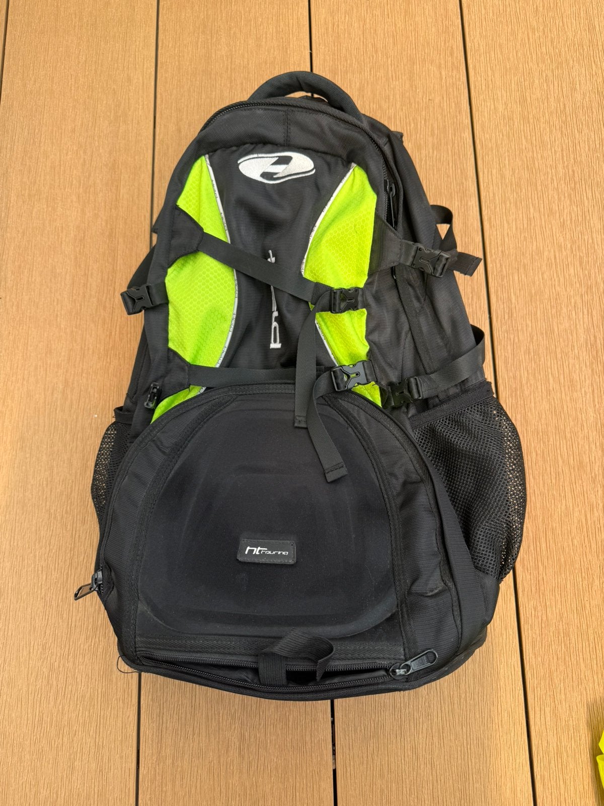 Held H-Touring Motorrugzak 28L + Regenhoes – Zwart/Fluo Geel, Ophalen of Verzenden, Zo goed als nieuw