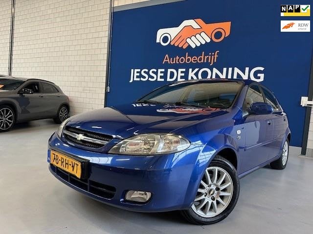 Chevrolet Lacetti 1.8-16V Class / 5 deurs / kleur: blauw / b, Gebruikt, 4 cilinders, 1799 cc, Blauw