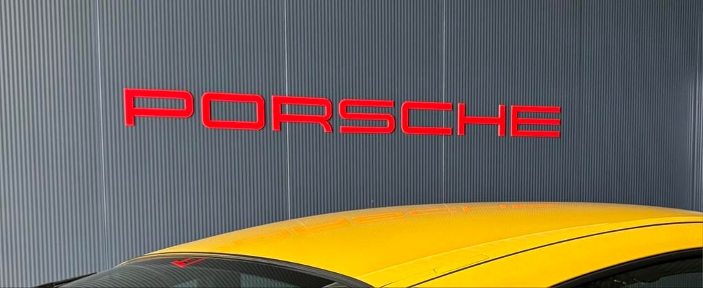 Porsche letters 2 meter, Ophalen of Verzenden, Nieuw, Auto's