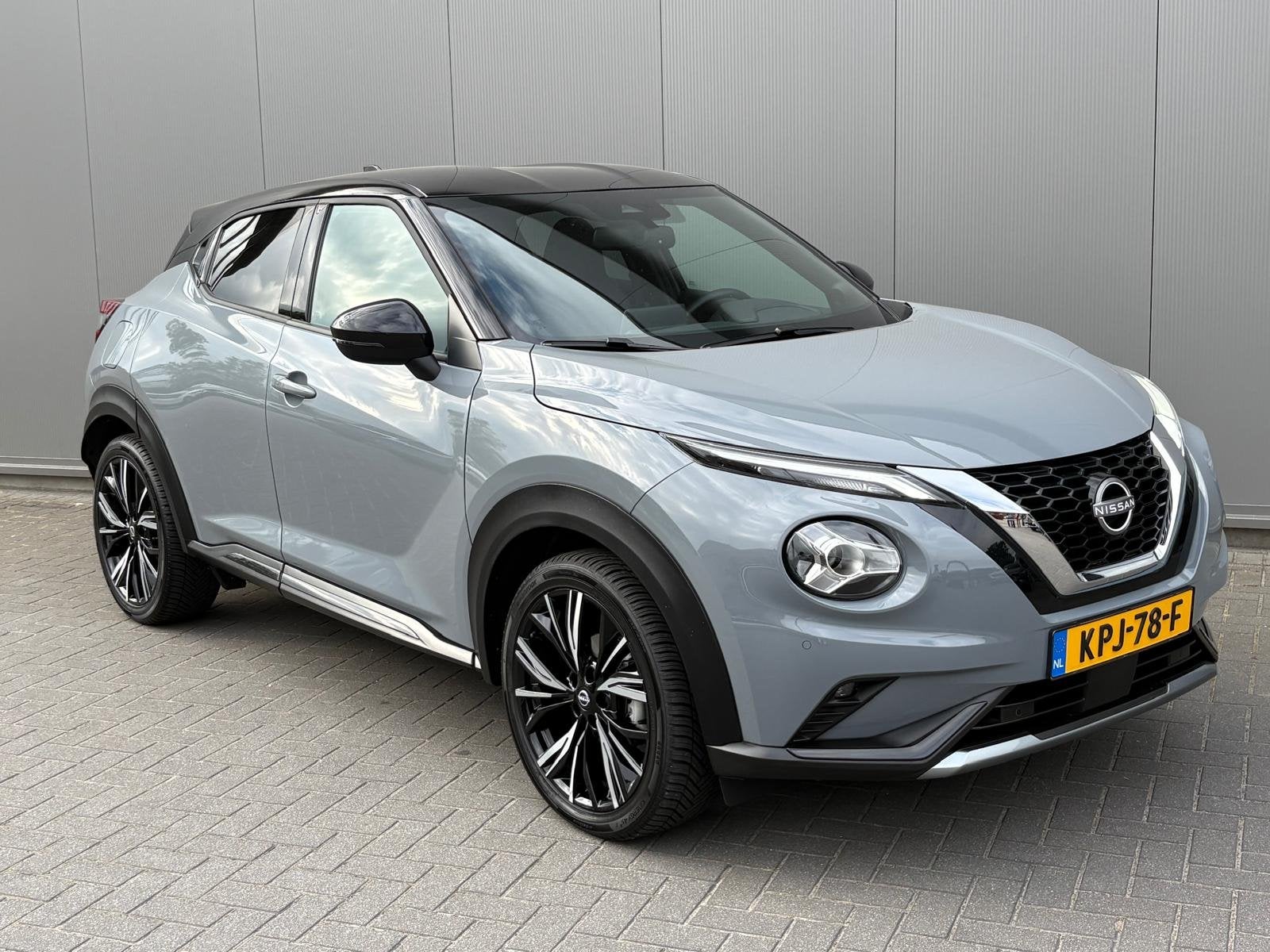 Nissan Juke 1.0 DIG-T 116PK N-Design Navigatie/Camera/Parkee, Auto's, 12 maanden, Bedrijf, 3 cilinders, SUV of Terreinwagen