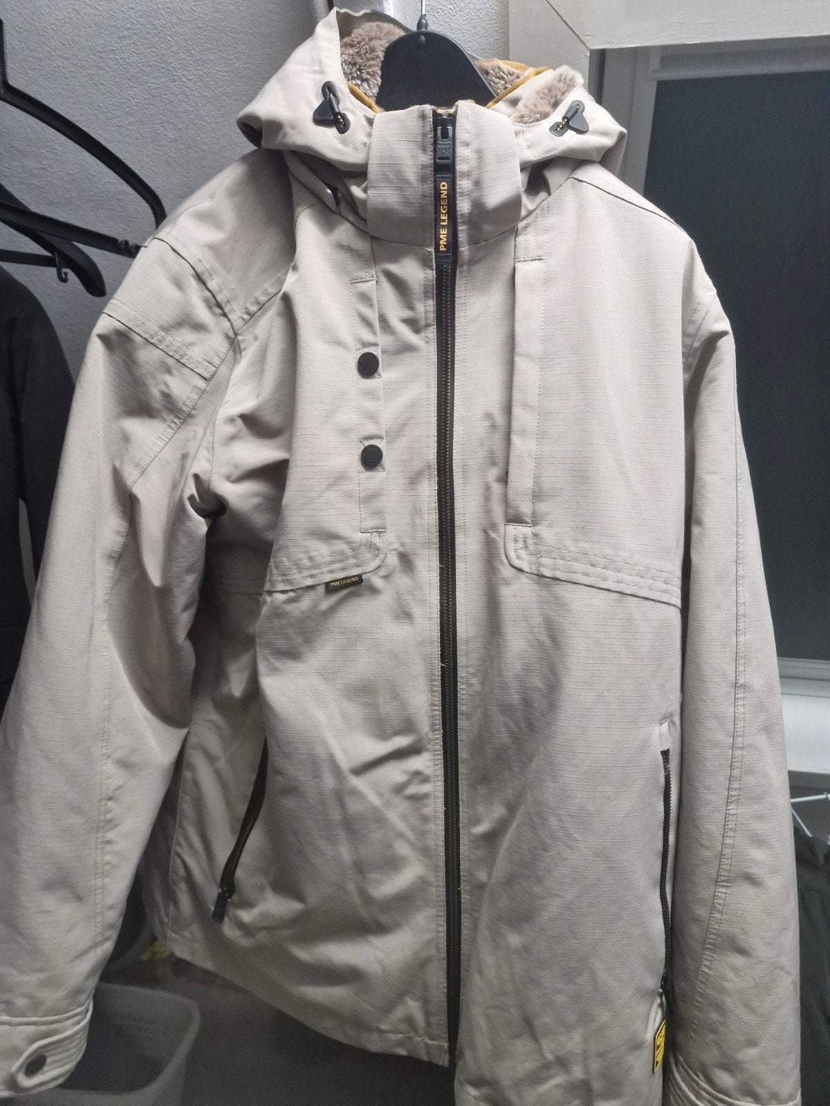 PME Legend Snowpack Icon 2.0 Winterjas - Maat XL, Ophalen, Beige, Maat 56/58 (XL), Zo goed als nieuw