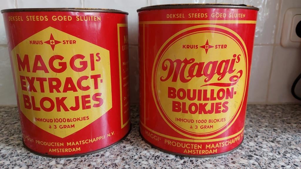 Maggi blikken, Verzamelen, Blikken, Ophalen, Overige